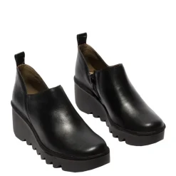 Botki damskie Fly London BELI 458 skórzane czarny P501458000
