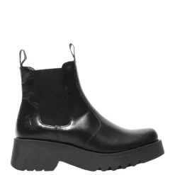 Botki damskie Fly London MEDI 789 skórzane czarny P144789000