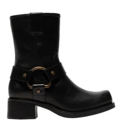 Botki damskie Fly London REVA 010 skórzane czarny P145010000
