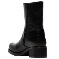 Botki damskie Fly London REVA 010 skórzane czarny P145010000