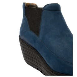 Botki damskie Fly London YOFI 507 skórzane niebieski P501507005