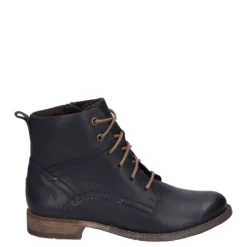 Botki damskie Josef Seibel SIENNA 95 skórzane niebieski 99695 MI720 530