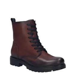 Botki damskie Josef Seibel Melinda 02 skórzane bordowe 89402 VL094 410