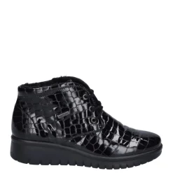Botki damskie Josef Seibel CALAIS 88 skórzane czarny 55358 VL00 6100