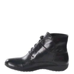 Botki damskie Josef Seibel NALY 09 skórzane czarny 79709 VL971 100 Ocieplane