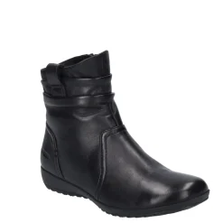 Botki damskie Josef Seibel NALY 63 skórzane czarny 79763 VL971 100