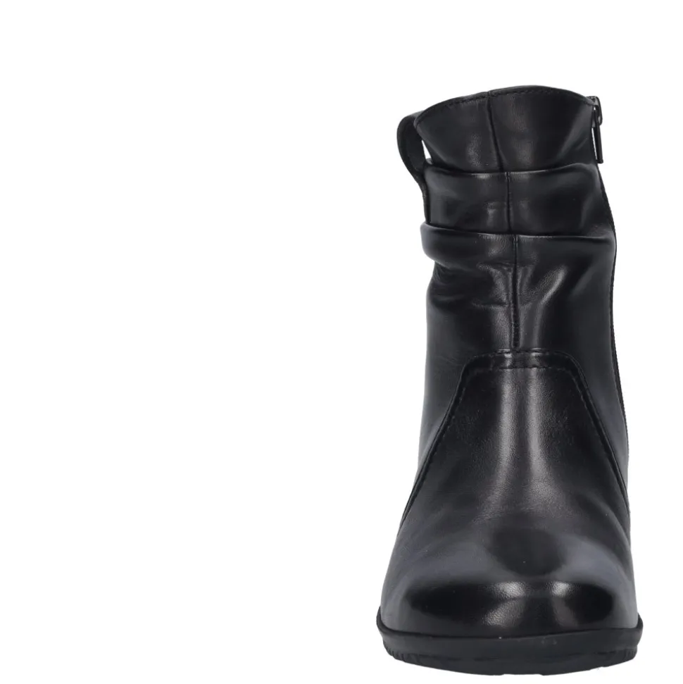 Botki damskie Josef Seibel NALY 63 skórzane czarny 79763 VL971 100