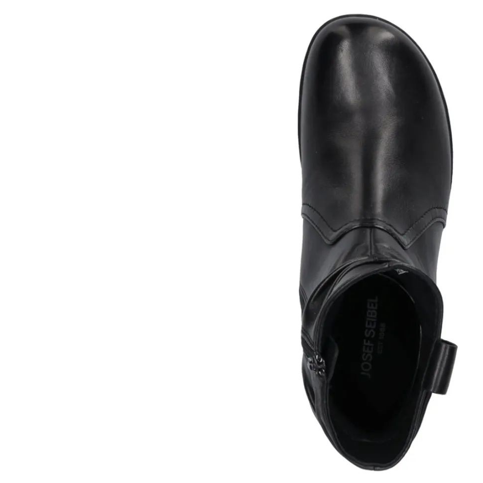 Botki damskie Josef Seibel NALY 63 skórzane czarny 79763 VL971 100