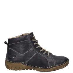 Botki damskie Josef Seibel FELICIA 01 skórzane niebieski 89201 VL302 531