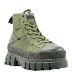Botki damskie Palladium REVOLT HI ARMY zielony 98579-309