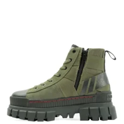 Botki damskie Palladium REVOLT HI ARMY zielony 98579-309