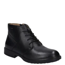 Botki męskie Josef Seibel HARRY 51 skórzane czarny 31951 24 100