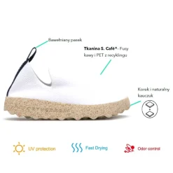 Buty damskie Asportuguesas CARE biały P018019028