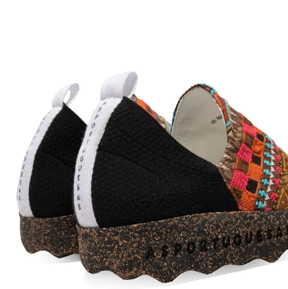 Buty damskie Asportuguesas CELL czarny P018165002