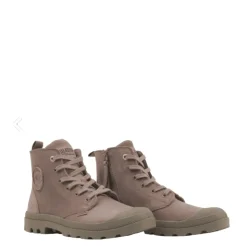 Buty damskie Palladium PAMPA HI ZIP NBK skórzane beżowy 96440-211
