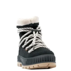 Buty damskie Palladium PALLASHOCK HIVER skórzane czarny 94349-008