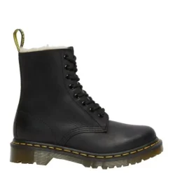 Buty Dr. Martens 1460 SERENA Black Burnished Wyoming Ocieplane 21797001