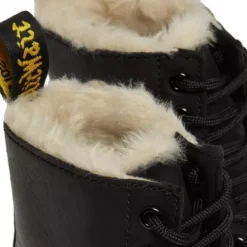 Buty Dr. Martens 1460 SERENA Black Burnished Wyoming Ocieplane 21797001