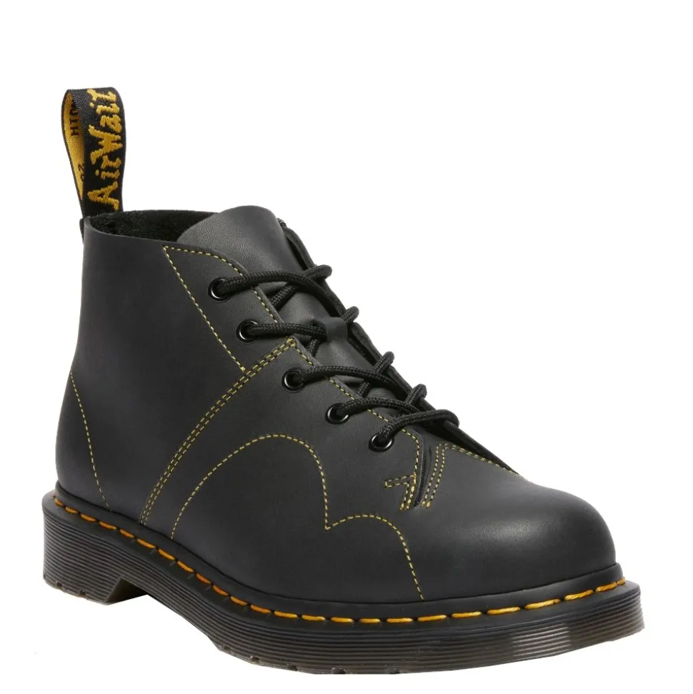 Buty Dr. Martens CHURCH MONKEY BOOTS Black Greasy 41089001