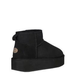 Buty Emu AUSTRALIA STINGER MICRO Flatform Black W13082 Ocieplane