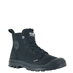 Buty męskie Palladium PAMPA HI ZIP WL skórzane czarny 05982-010