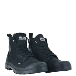 Buty męskie Palladium PAMPA HI ZIP WL skórzane czarny 05982-010