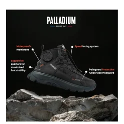 Buty męskie Palladium THUNDER MD PRTCT WP+ czarny 74394-008