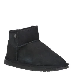 Buty śniegowce Emu AUSTRALIA PLATINUM SLIM DARLING skórzane czarny WP11875 WATER RESISTANT Ocieplane