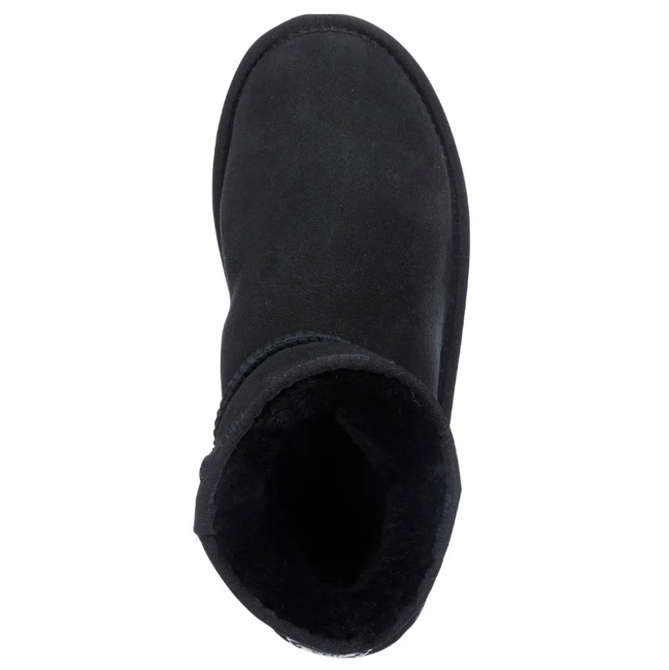 Buty śniegowce Emu AUSTRALIA PLATINUM SLIM DARLING skórzane czarny WP11875 WATER RESISTANT Ocieplane