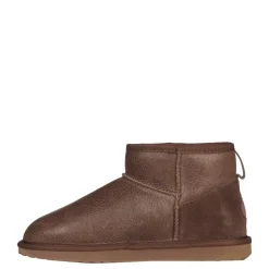 Buty śniegowce EMU AUSTRALIA STINGER MICRO AVIATOR skórzane brązowy Ocieplane