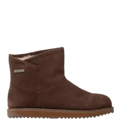 Buty śniegowce Emu AUSTRALIA DOFIDA MINI skórzane brązowy W12645 Ocieplane