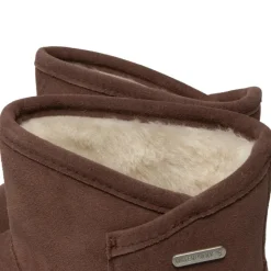 Buty śniegowce Emu AUSTRALIA DOFIDA MINI skórzane brązowy W12645 Ocieplane