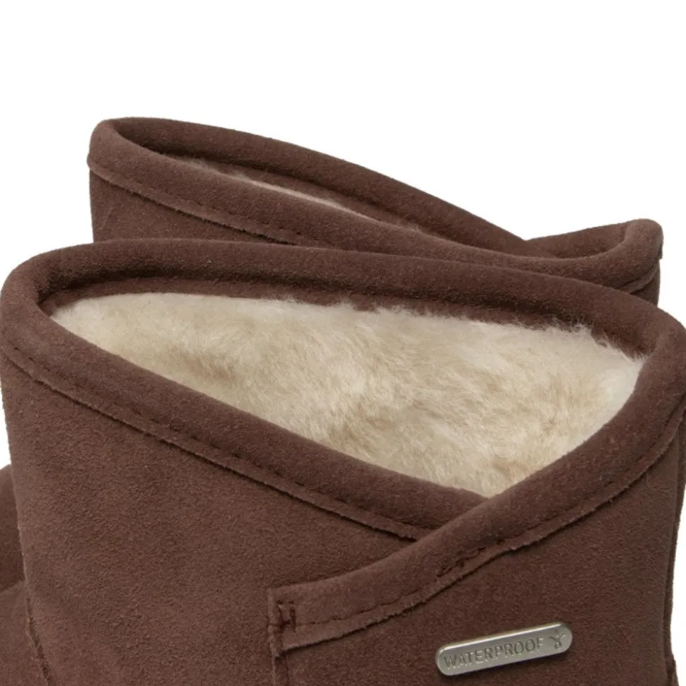 Buty śniegowce Emu AUSTRALIA DOFIDA MINI skórzane brązowy W12645 Ocieplane