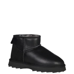 Buty śniegowce Emu AUSTRALIA SHARKY MICRO skórzane czarny W13154 Ocieplane