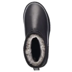 Buty śniegowce Emu AUSTRALIA SHARKY MICRO skórzane czarny W13154 Ocieplane
