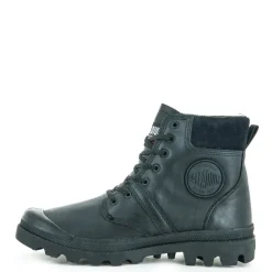 Buty Palladium PALLABROUSSE CUFF WATERPROOF+ skórzane czarny 77982-001