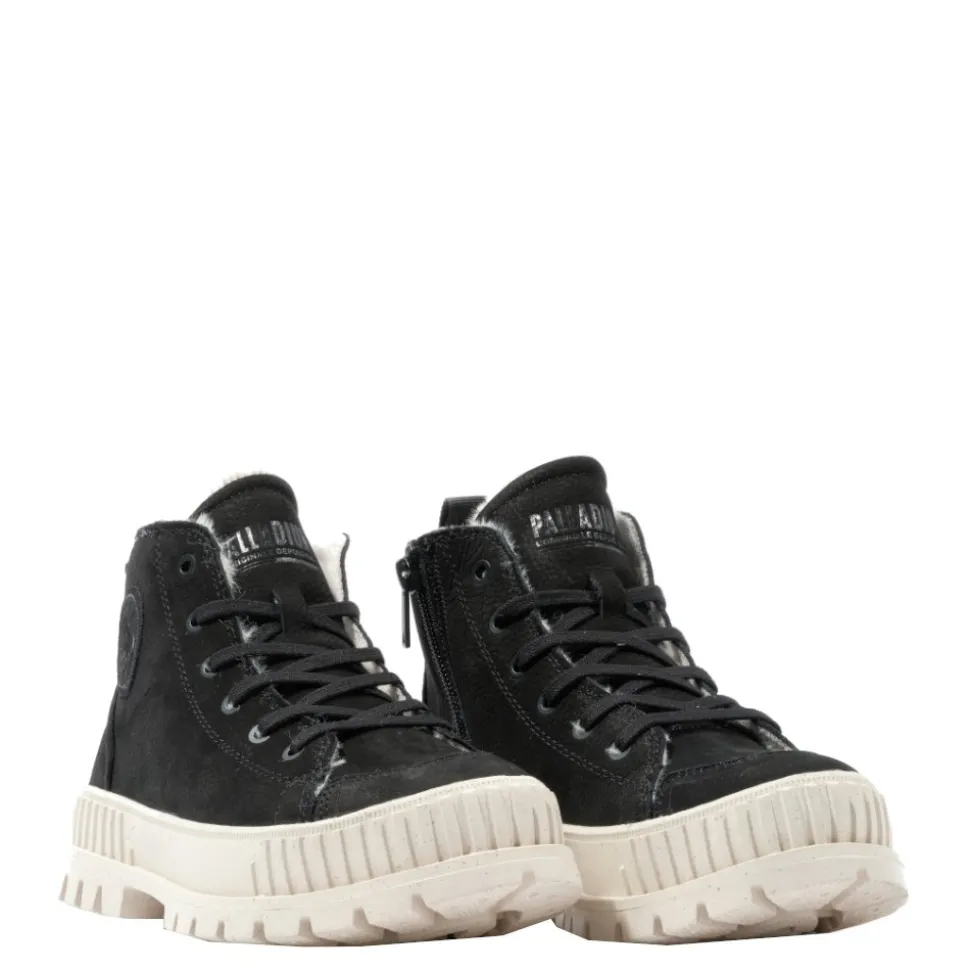 Buty Palladium PALLASHOCK ZIP WARM skórzane czarny 74353-008