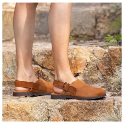 Buty z odkrytą piętą El Naturalista N5871 ARENISCA skórzane czarny
