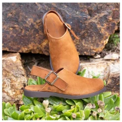 Buty z odkrytą piętą El Naturalista N5871 ARENISCA skórzane czarny