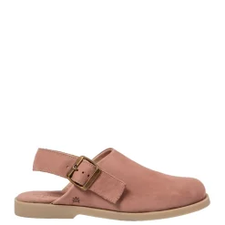 Buty z odkrytą piętą El Naturalista N5871 ARENISCA skórzane różowy