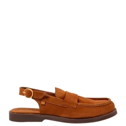 Buty z odkrytą piętą El Naturalista N5872 ARENISCA skórzane brązowy