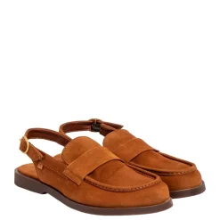 Buty z odkrytą piętą El Naturalista N5872 ARENISCA skórzane brązowy