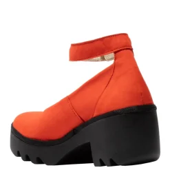 Czółenka damskie Fly London TIRY 497 skórzane czerwony P501497001