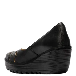 Czółenka damskie Fly London YUBI 480 skórzane czarny P501480000