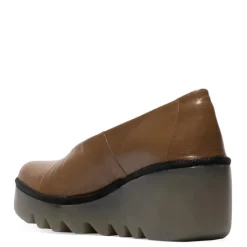 Czółenka damskie Fly London BESO 246 skórzane brązowy P501246017