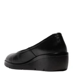 Czółenka damskie Fly London NUMA 570 skórzane czarny P601570004