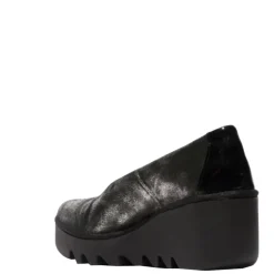 Czółenka Fly London BESO 246 Silver/Black Dk. Flash/Atlantis P501246019