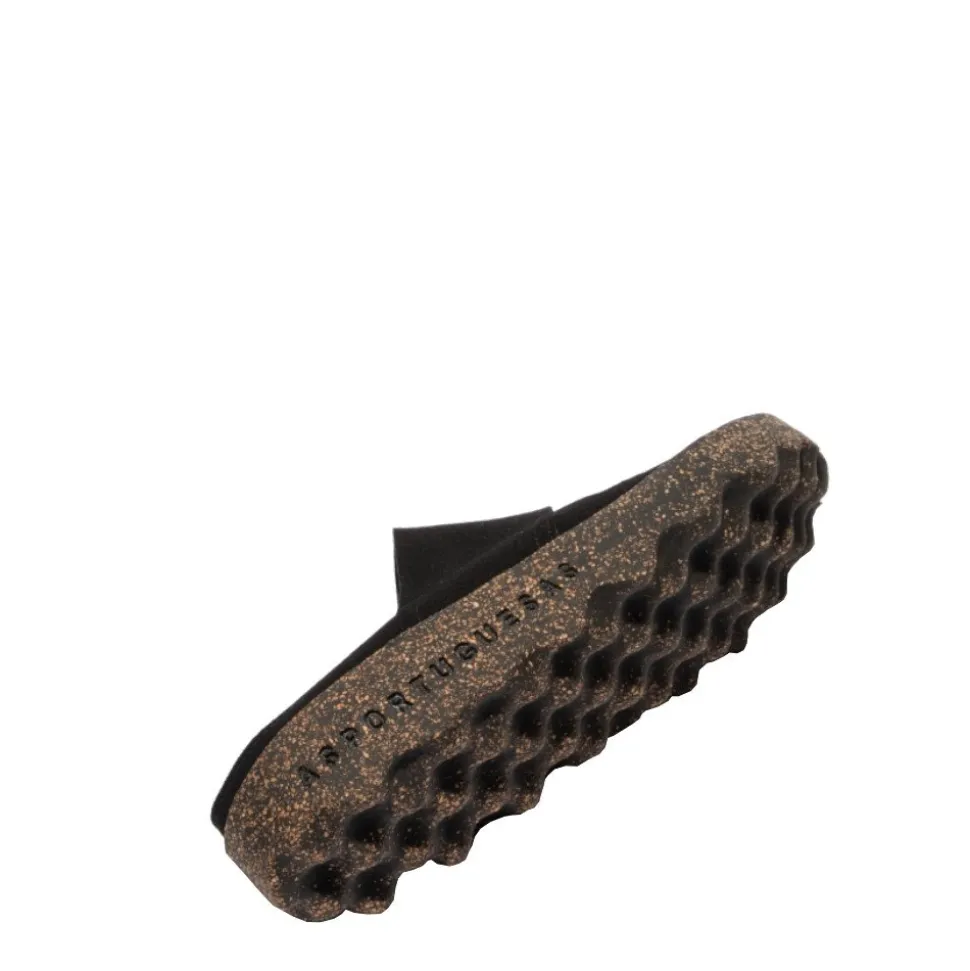 Klapki damskie Asportuguesas CANA czarny P018176003