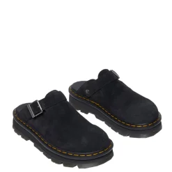 Klapki Dr. Martens ZEBZAG MULE Black EH Suede 31657001