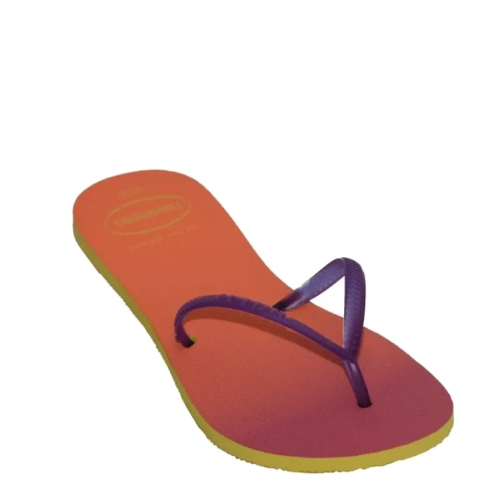 Klapki Havaianas FL SUNSET CF Yellow Purple